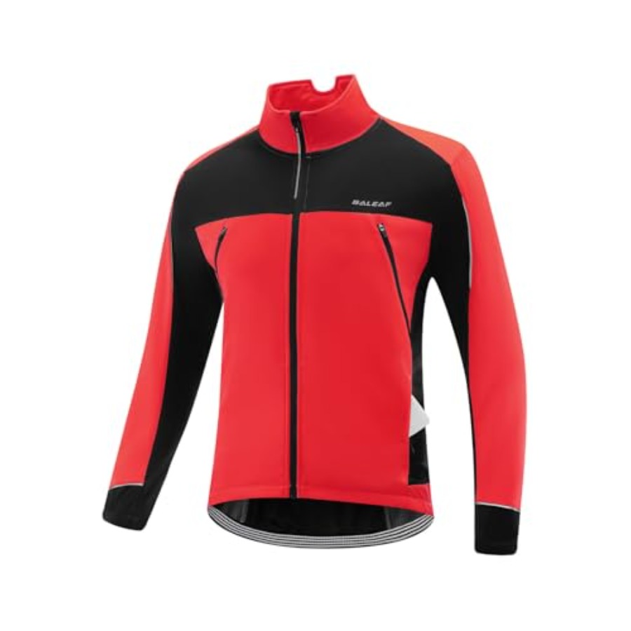 Running Gear In Cold Weather - baleaf Men's Winter Jacket Windproof Softshell