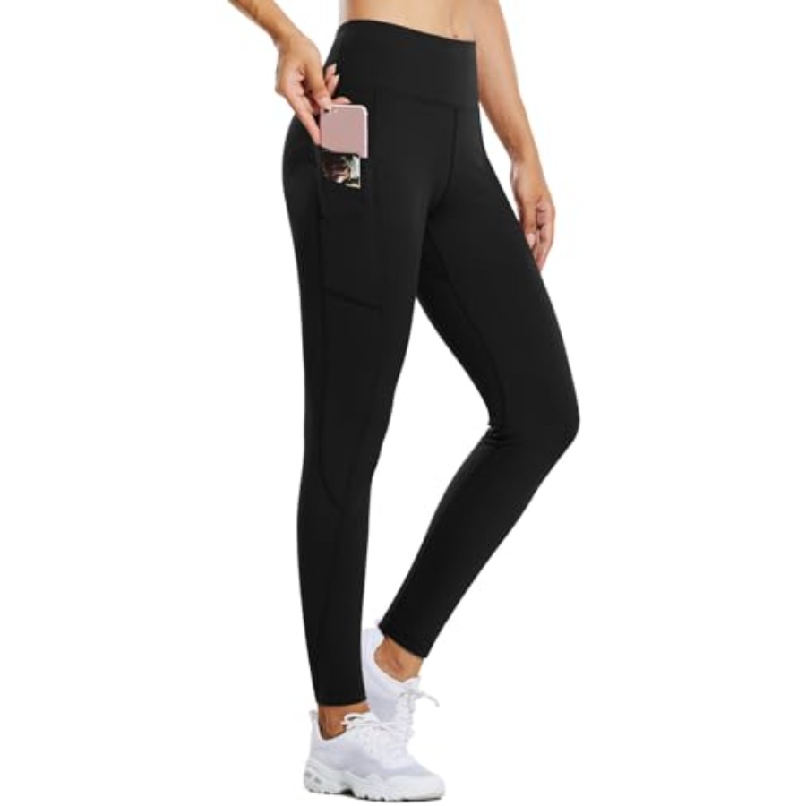 Running Gear For Winter - Women's Fleece Lined Leggings Water Resistant