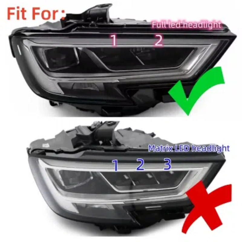 NEW For Audi A3 S3 Daytime Run - огляд і ціна Running Headlamp Led