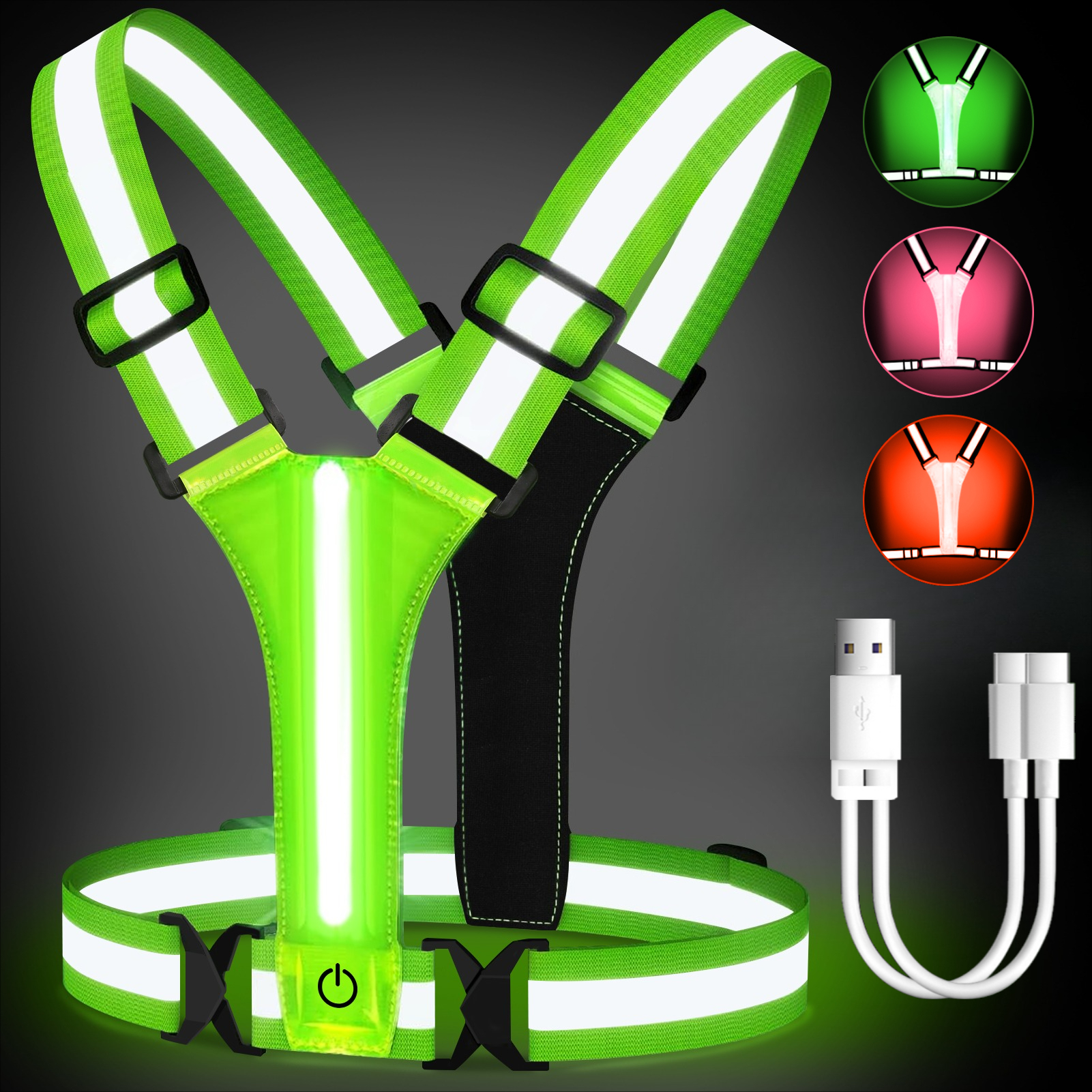 Outdoor Night Walking Safety V - огляд і ціна Running Gear For Winter