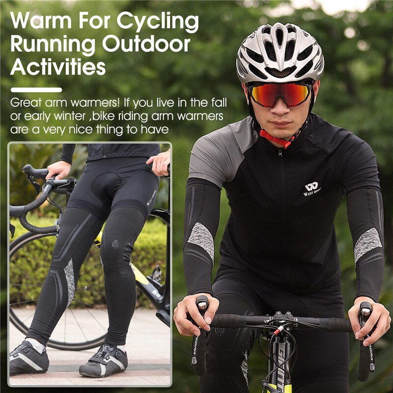 WEST BIKING Warm Leg Sleeves R - огляд і ціна Running Gear For Winter