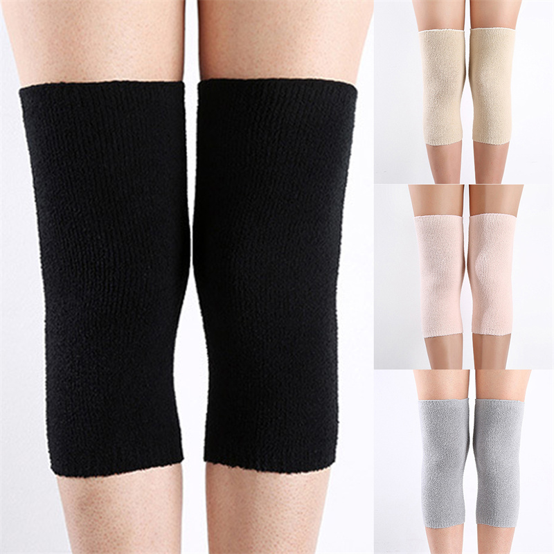 1 Pair Winter Warm Knee Pads B - огляд і ціна Running Gear For Winter