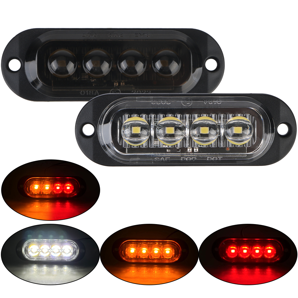 24V 12V Car DRL Side Lights 4  - огляд і ціна Running Gear Boat
