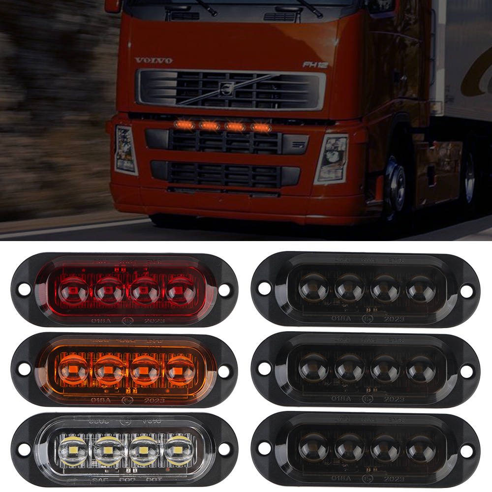 24V 12V Car DRL Side Lights 4  - огляд і ціна Running Gear Boat