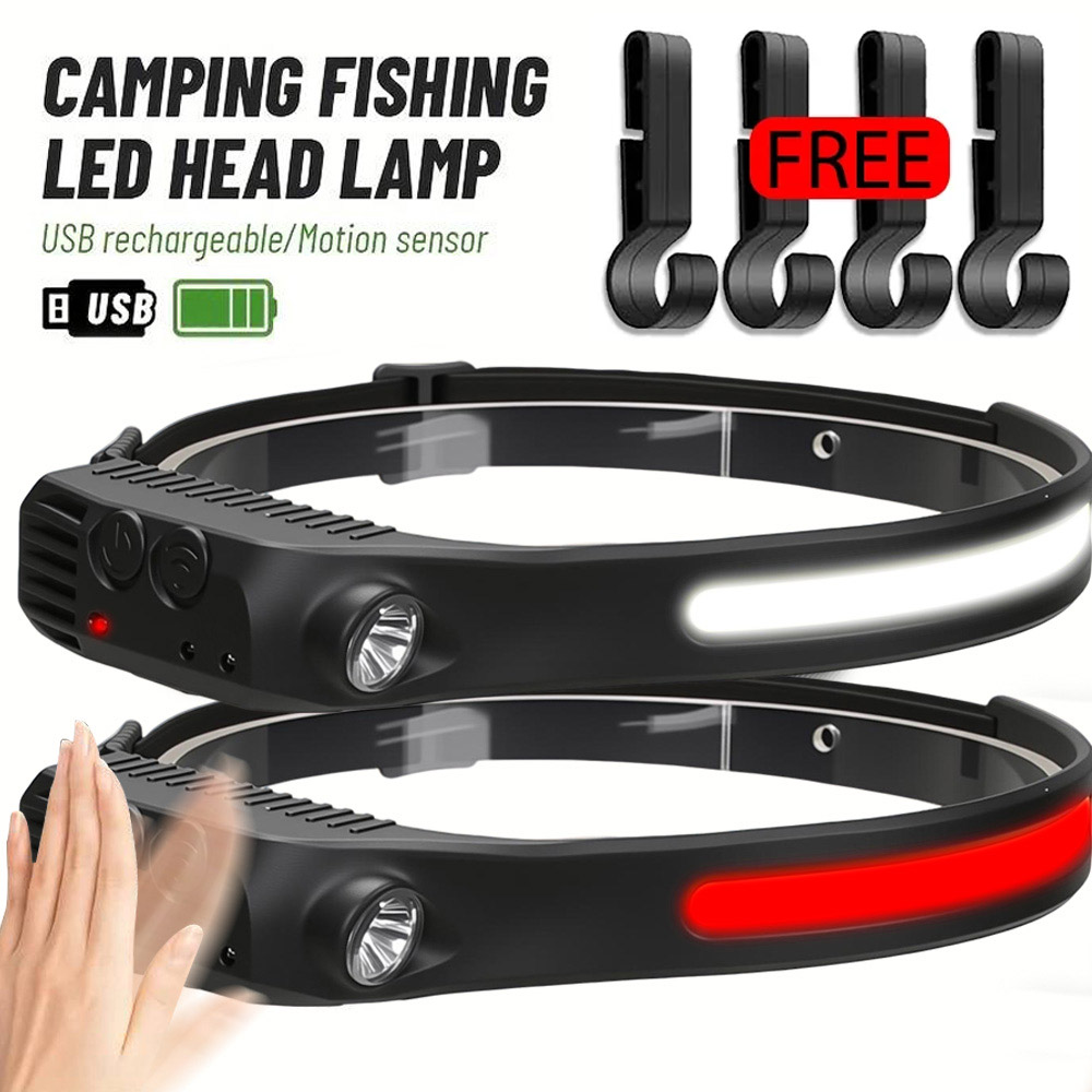 COB Sensor Industrial LED Head - огляд і ціна Running Headlamp Led