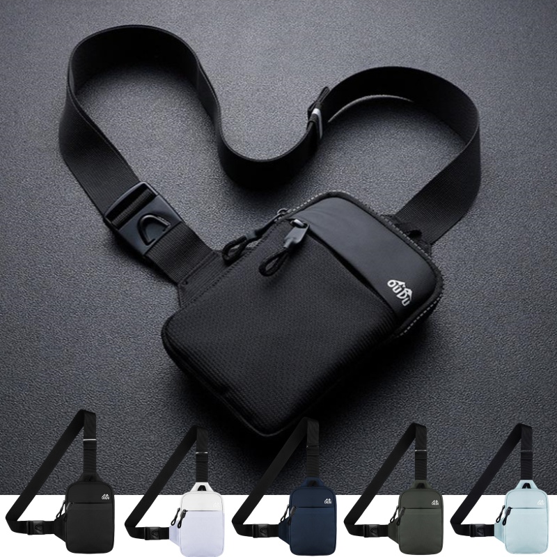 Casual Men Shoulder Chest Bag  - огляд і ціна Running Gear Belt