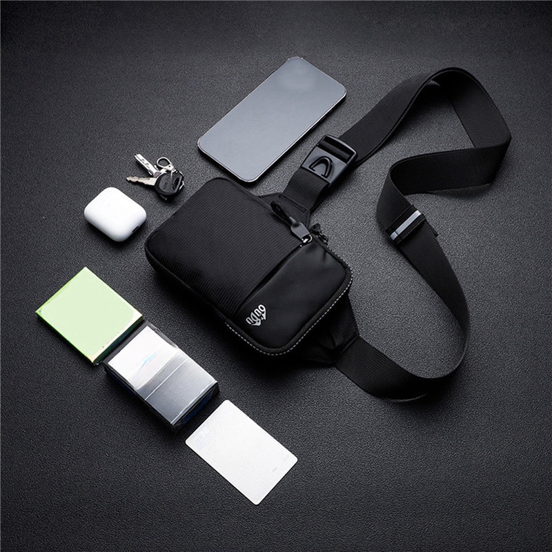 Casual Men Shoulder Chest Bag  - огляд і ціна Running Gear Belt