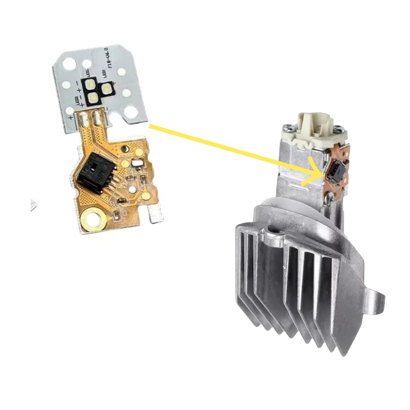 Headlight PCB DRL Daytime Runn - огляд і ціна Running Headlamp Led