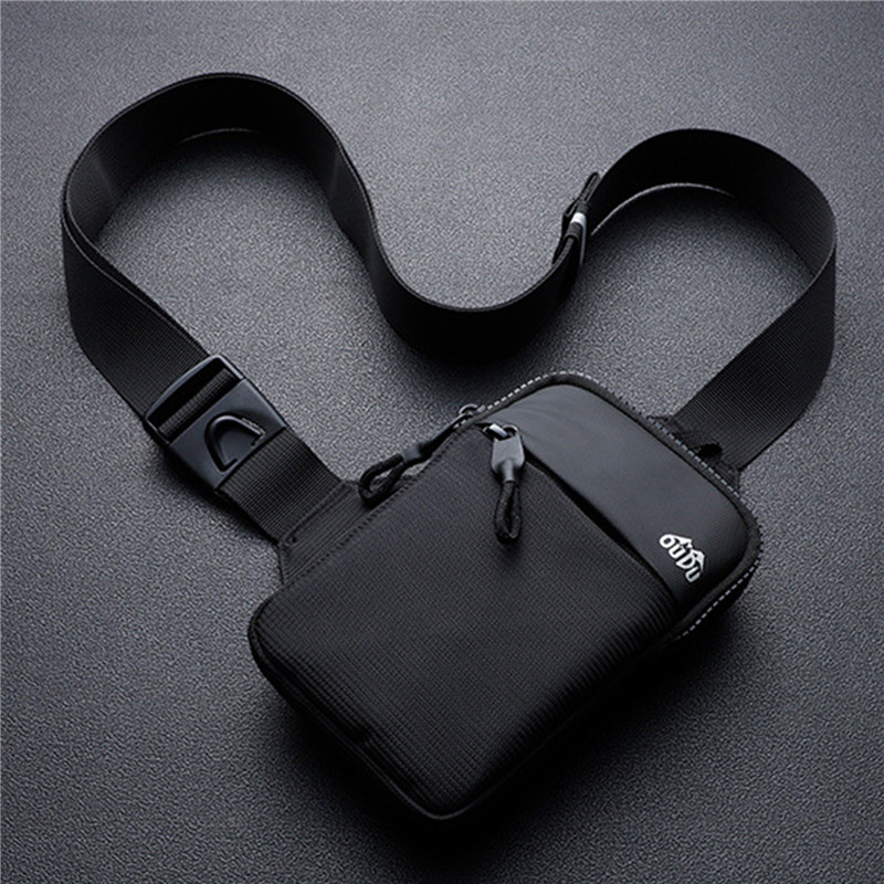 Casual Men Shoulder Chest Bag  - огляд і ціна Running Gear Belt