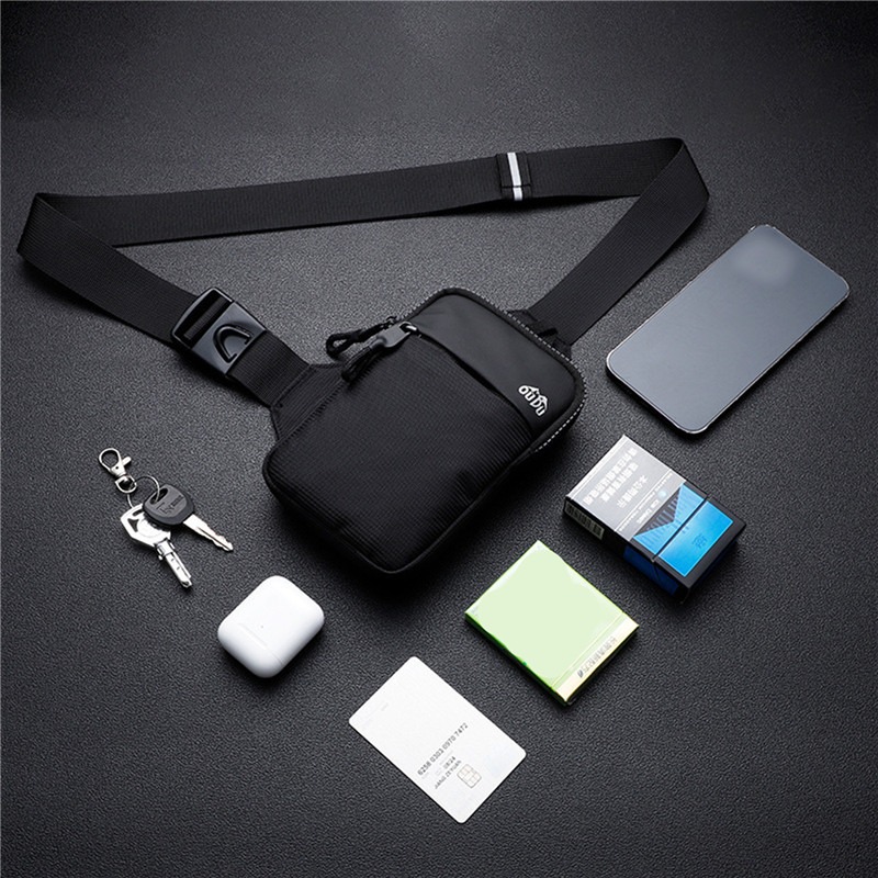 Casual Men Shoulder Chest Bag  - огляд і ціна Running Gear Belt
