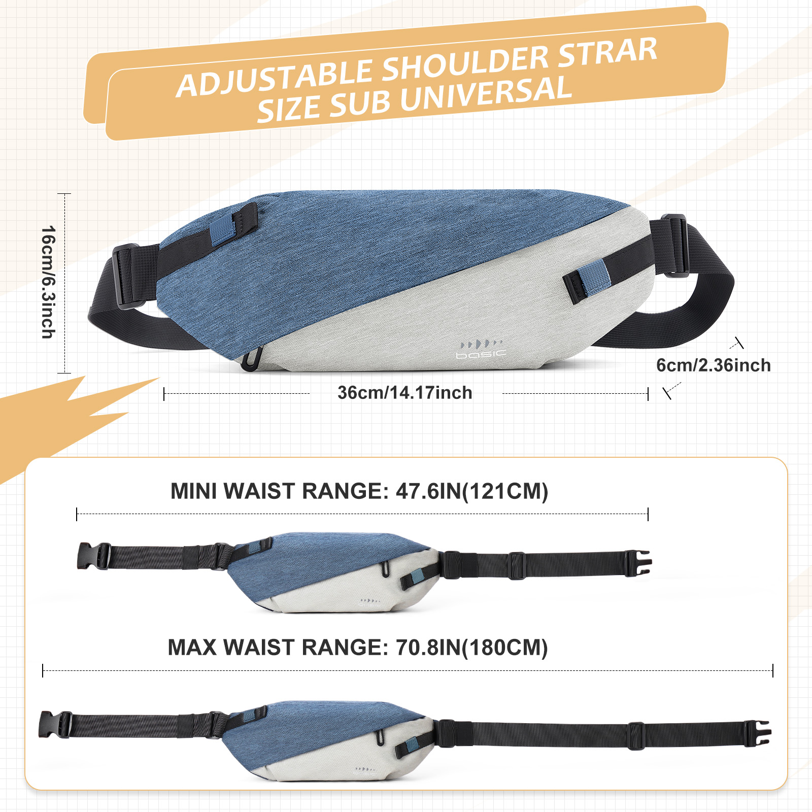 Fashionable Trendy Crossbody B - огляд і ціна Running Gear Belt