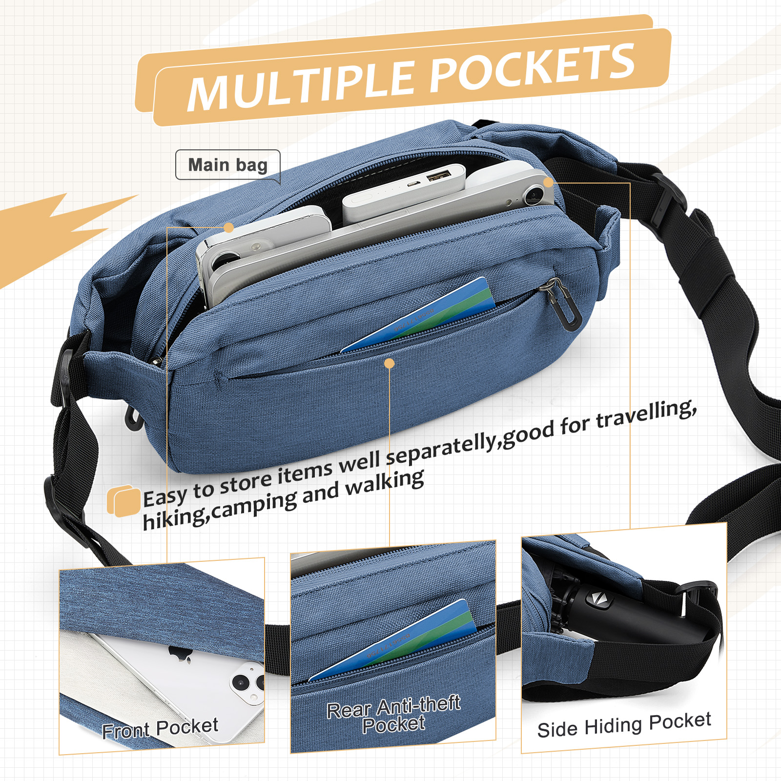 Fashionable Trendy Crossbody B - огляд і ціна Running Gear Belt