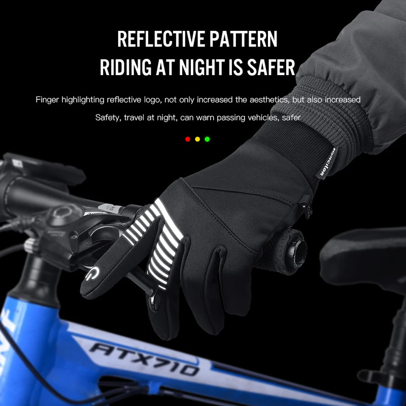 Winter Cycling Gloves for Men  - огляд і ціна Running Gear For Winter